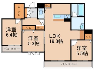 Heritage Takamineの物件間取画像